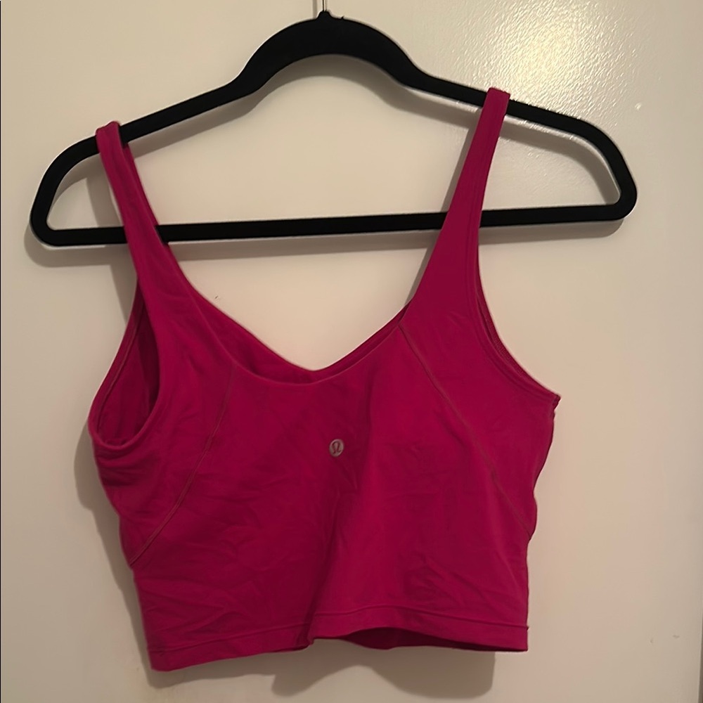 lululemon athletica Ripened Raspberry Crop Top - Picture 2 of 3